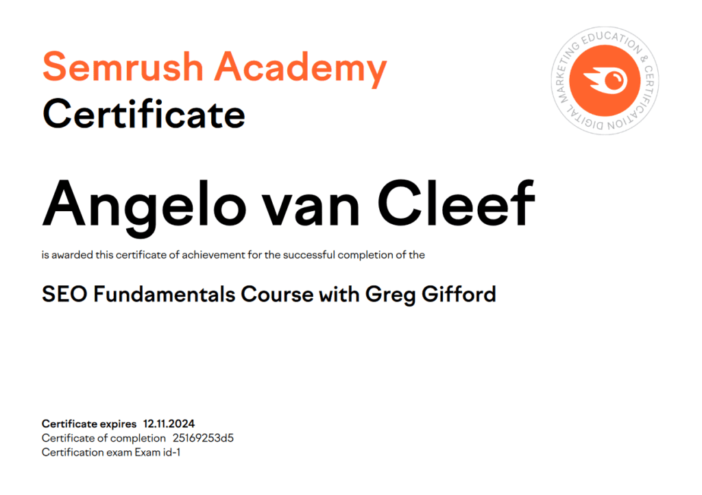 SEO Fundamentals Course with Greg Gifford